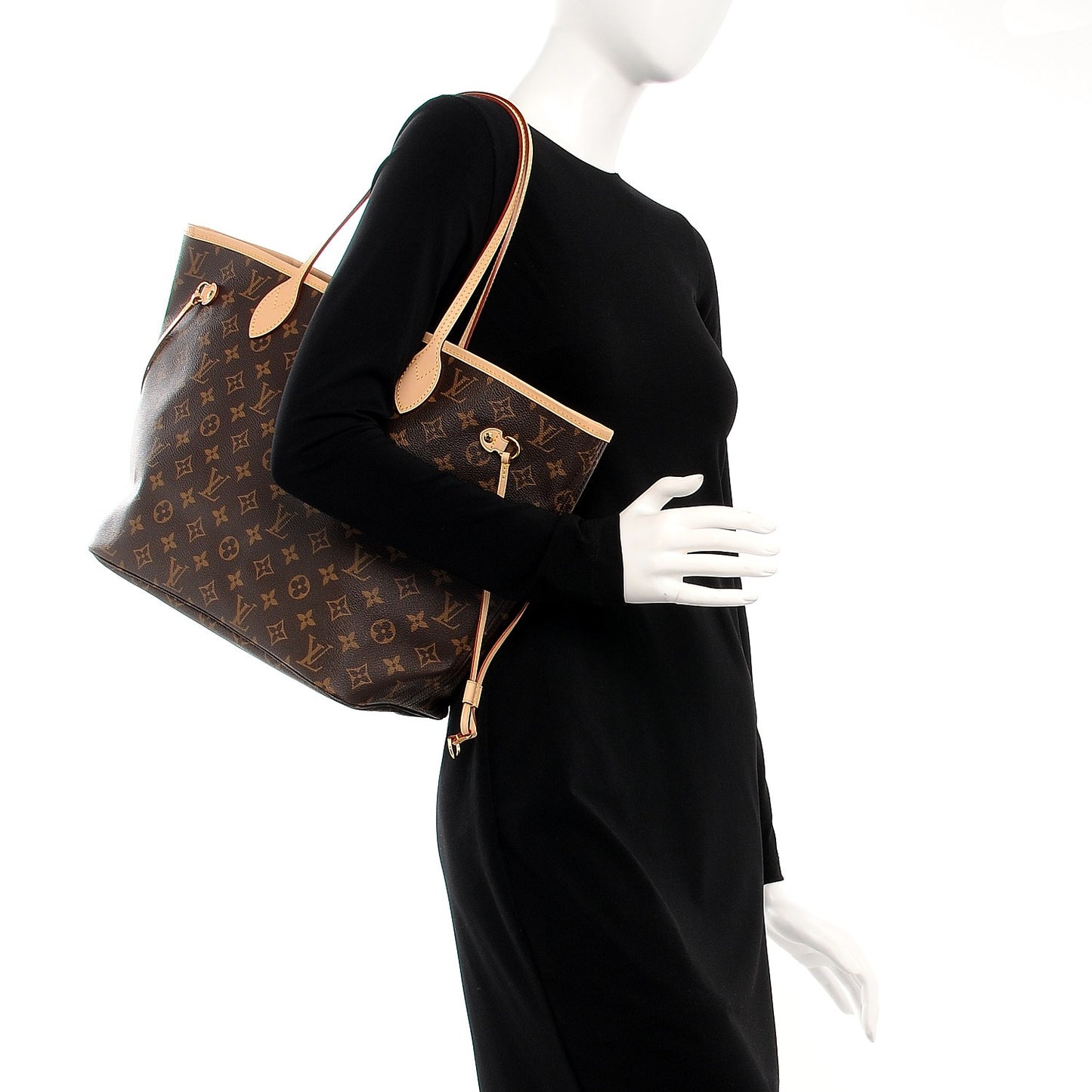 Monogram Neo Neverfull MM Pivoine
