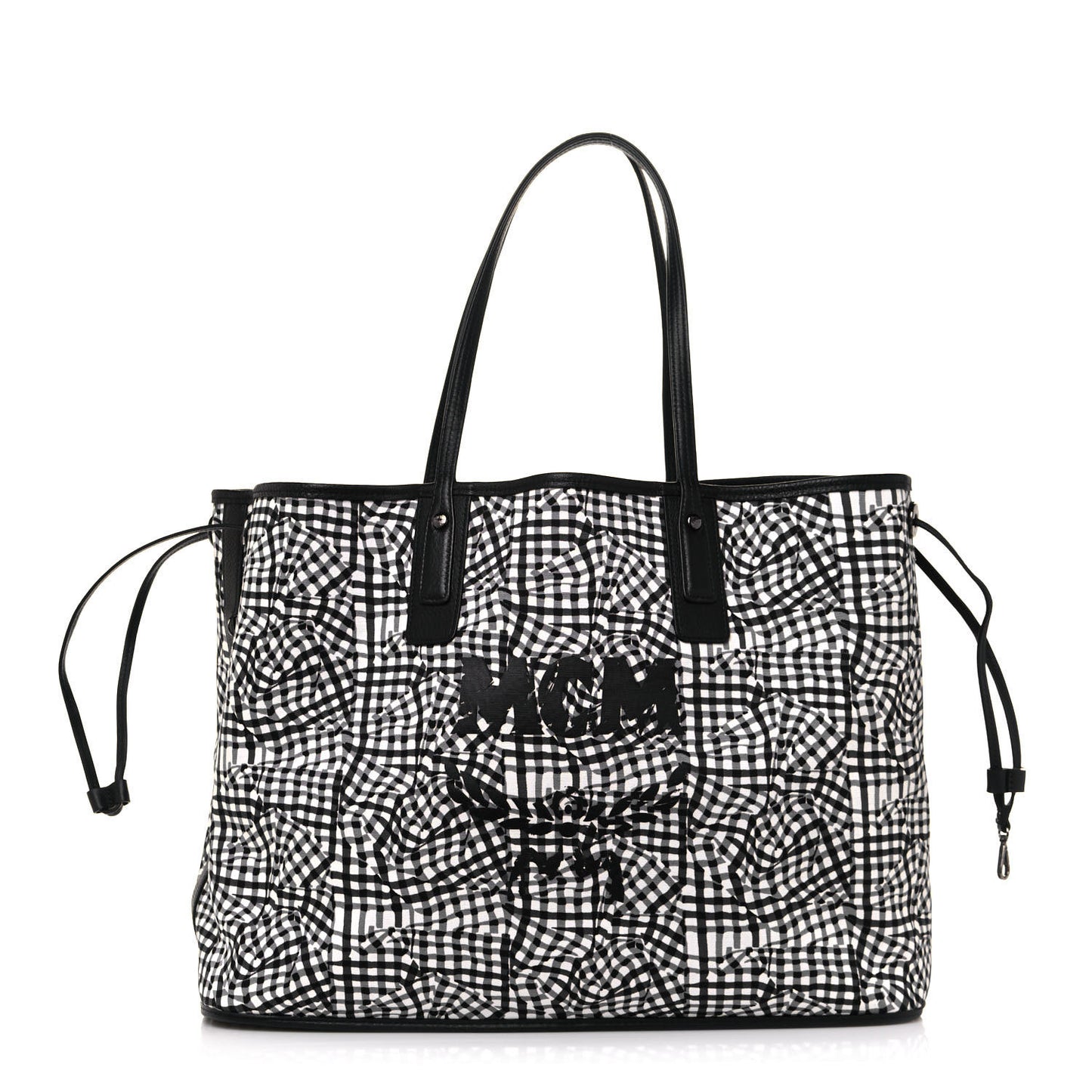 Visetos Large Liz Reversible Shopper Tote Black