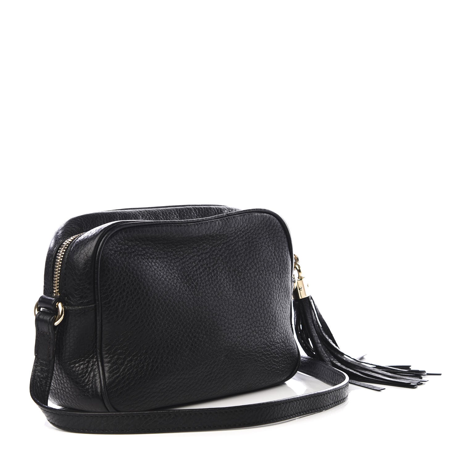 Gucci Pebbled Calfskin Small Soho Disco Bag Black 2 of 9