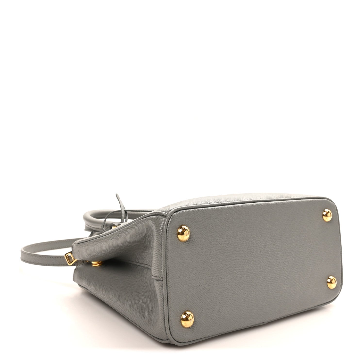 Prada Saffiano Lux Small Galleria Double Zip Tote Nube 4 of 10