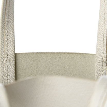 Celine Grained Calfskin Small Vertical Bi-Cabas Cream Black 11 of 16