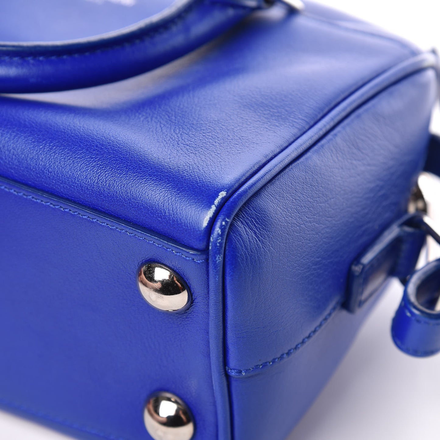 Calfskin Toy Classic Duffle Blue