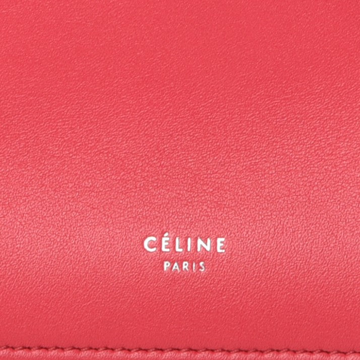Smooth Calfskin Mini Clasp Bag Pink