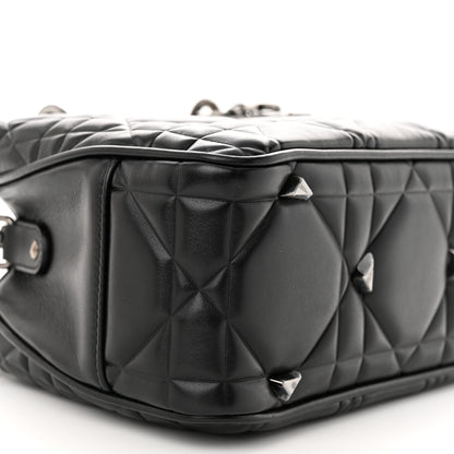 Christian Dior Calfskin Cannage Small The Lady 95.22 Black 9 of 10