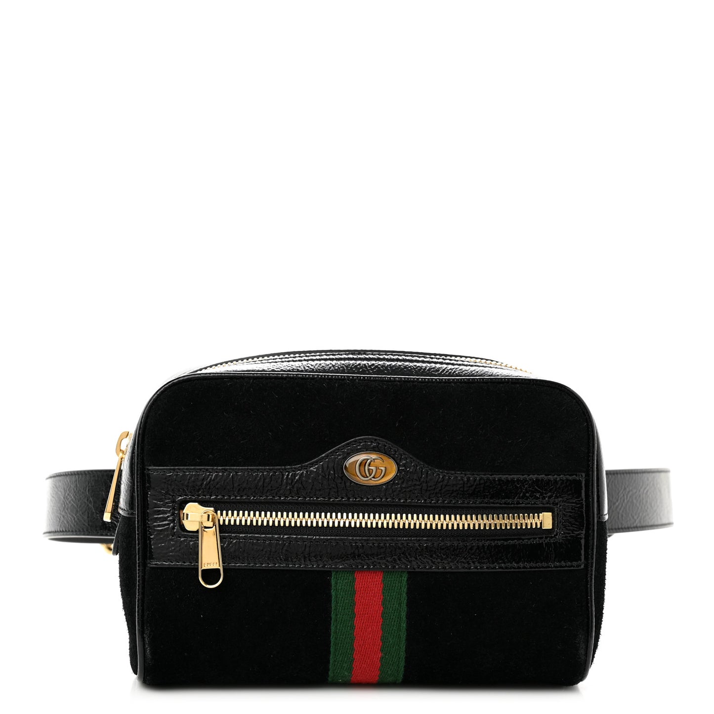 Suede Small Ophidia Belt Bag 95 38 Black