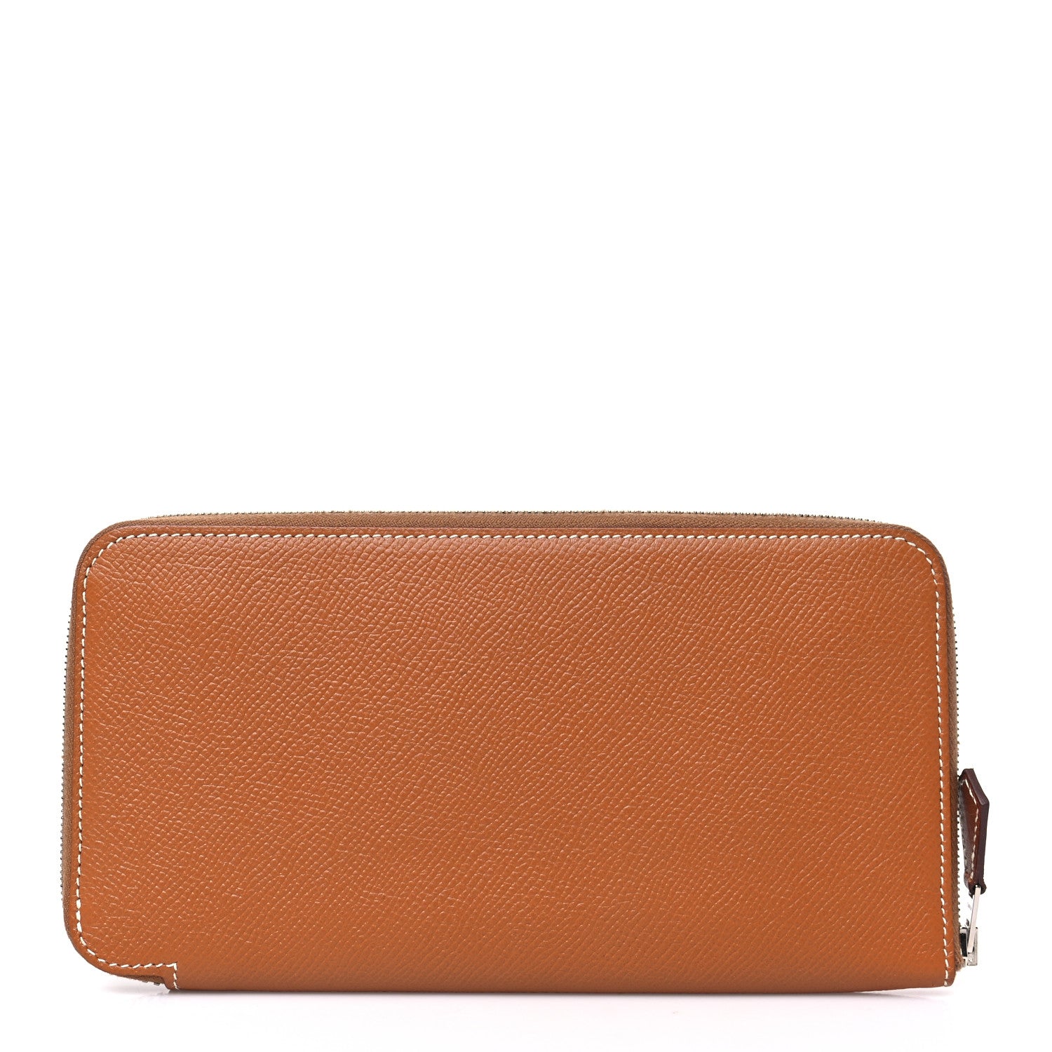 Hermes Epsom Silk'In Wallet Gold Jaune De Naples 1 of 8