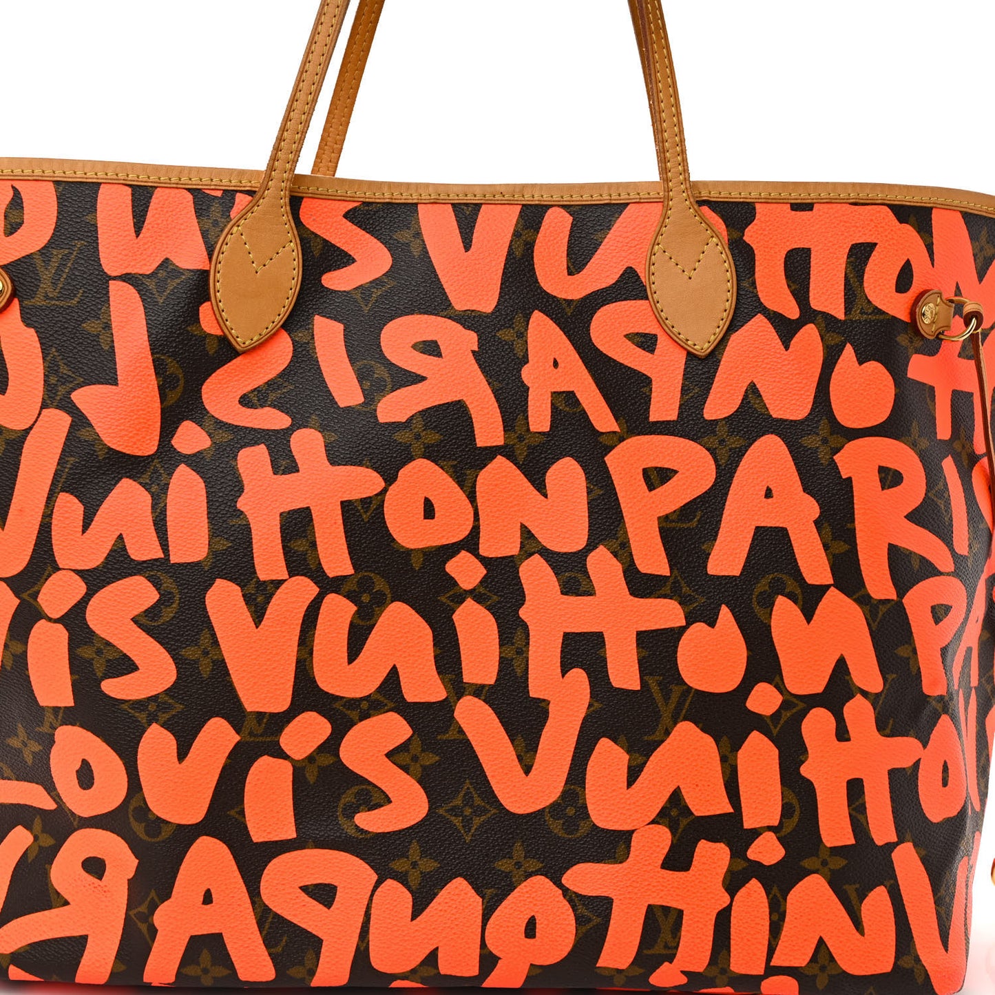 Monogram Graffiti Neverfull GM Orange