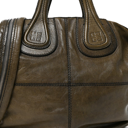 Givenchy Wrinkled Lambskin Medium Nightingale Light Khaki 8 of 11