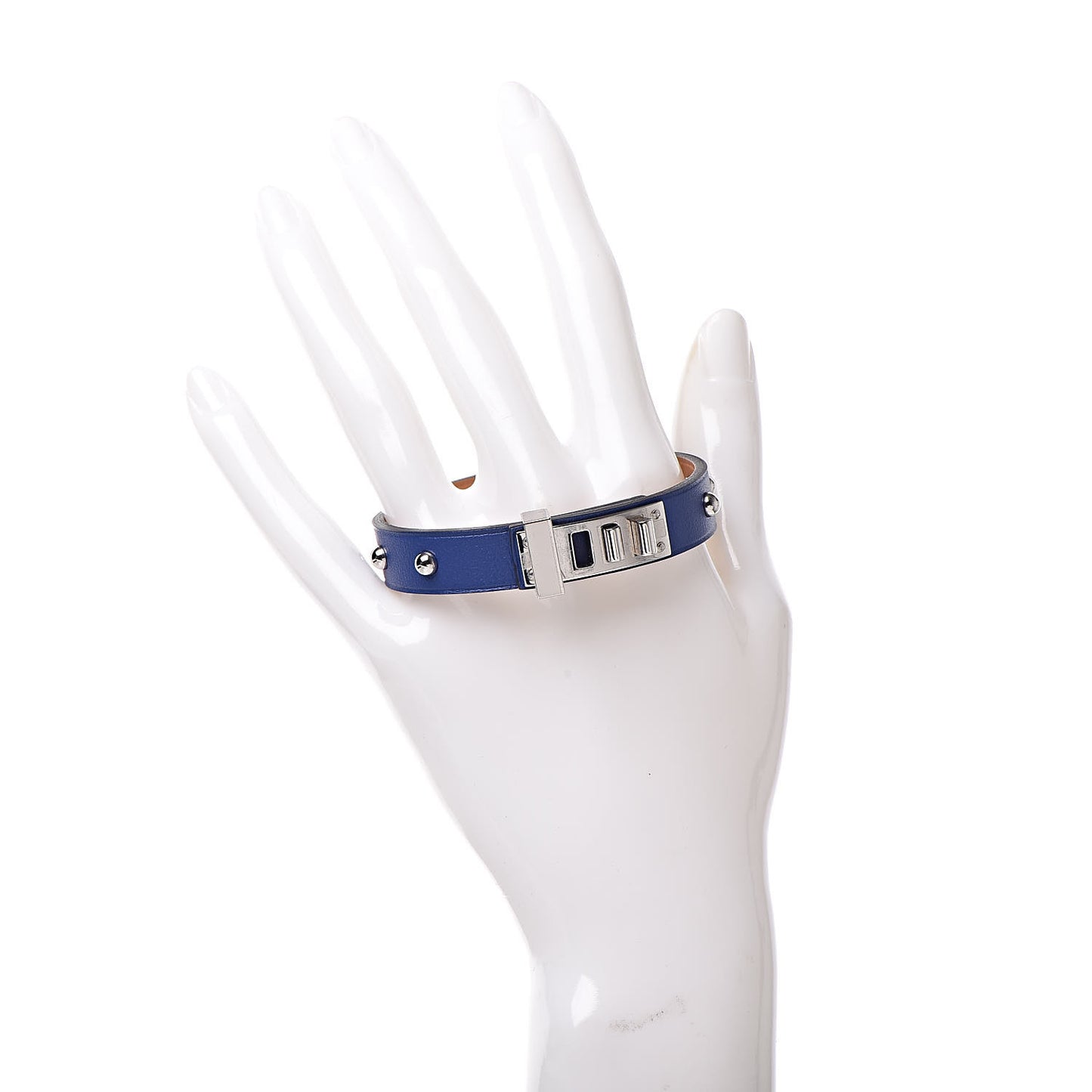 Swift Mini Dog Clous Ronds Bracelet T3 Bleu Electrique