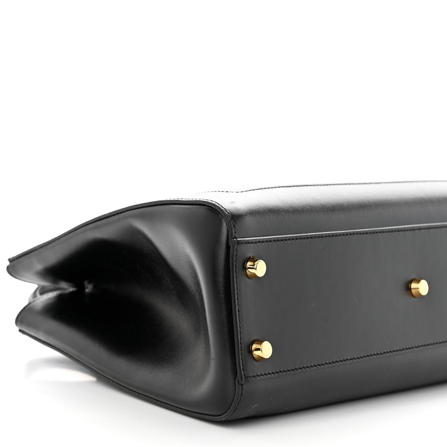 Boarded Plutone Calfskin Medium Jackie 1961 Tote Black
