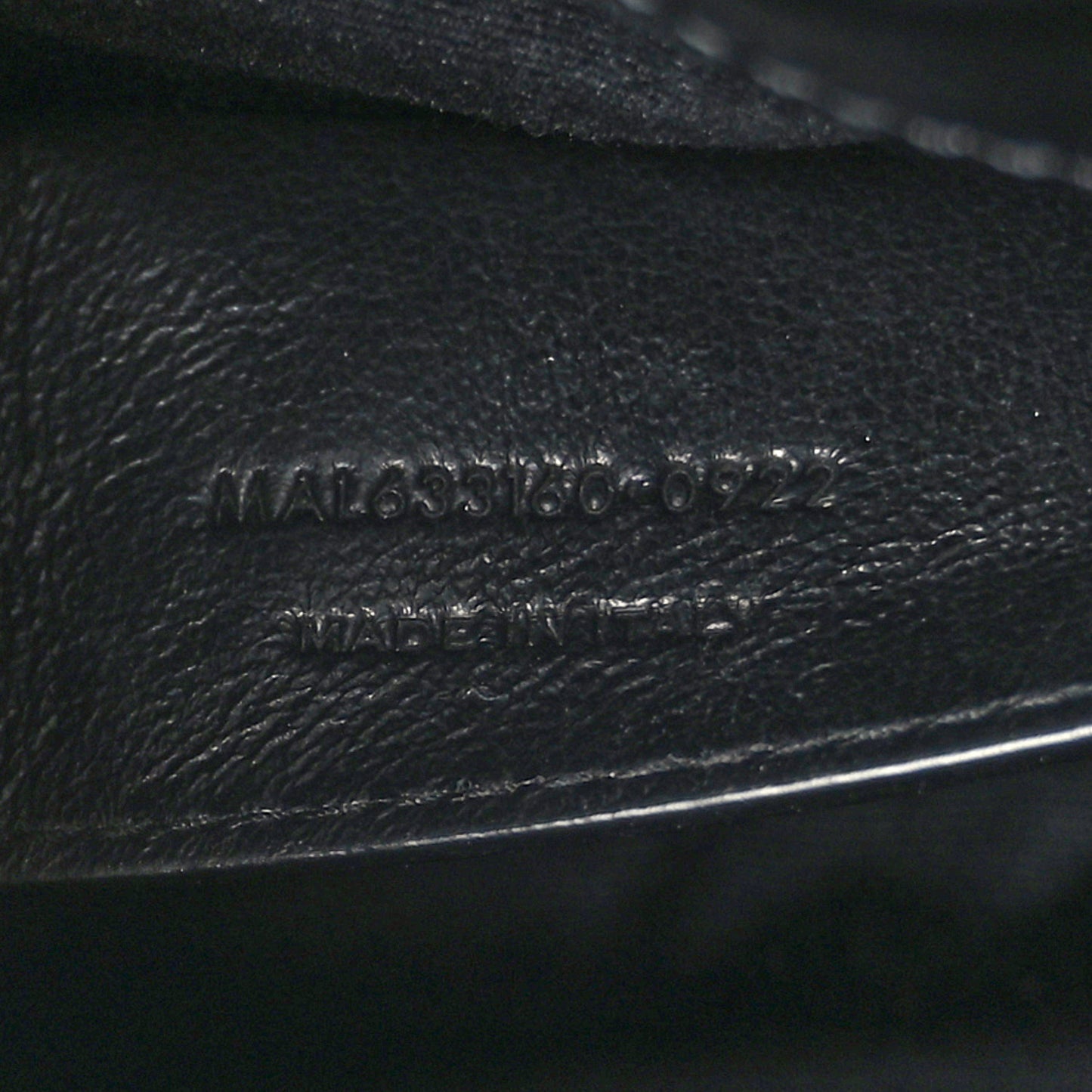 Crinkled Lambskin Matelasse Monogram Baby Niki Chain Satchel Black