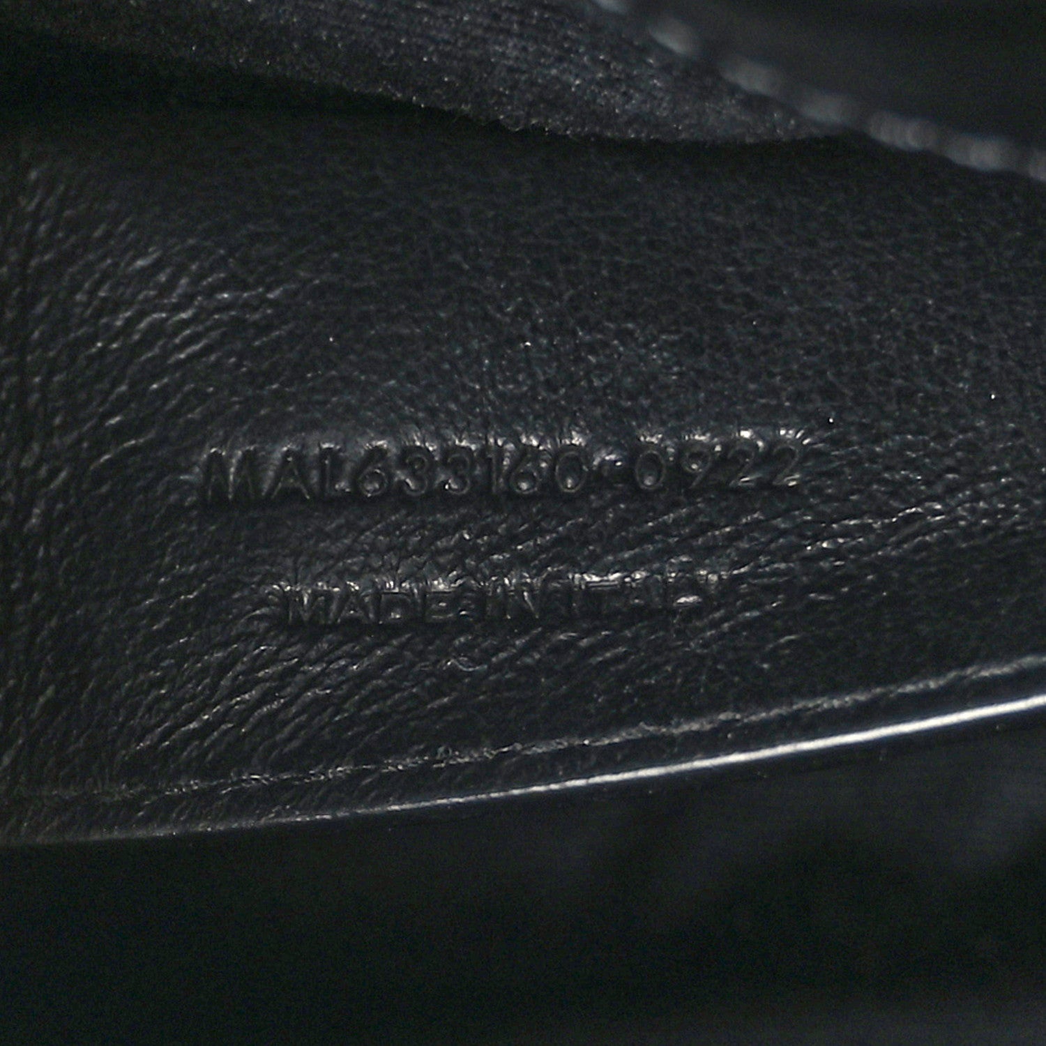 Saint Laurent Crinkled Lambskin Matelasse Monogram Baby Niki Chain Satchel Black 7 of 9