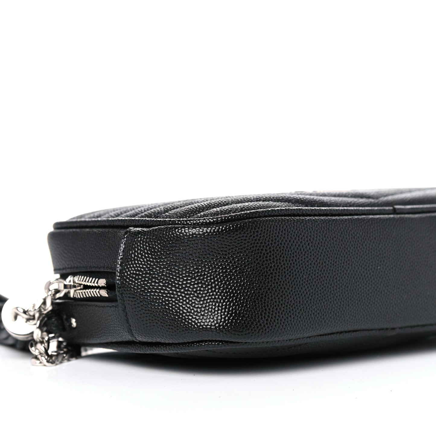 Grain De Poudre Matelasse Monogram Mini Lou Camera Bag Black