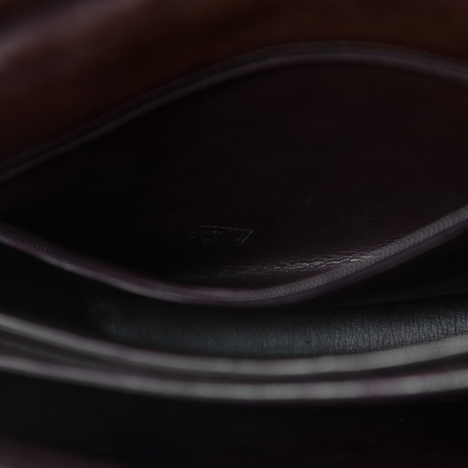 Chanel Lambskin Quilted Jumbo Single Flap Brown 8 of 17
