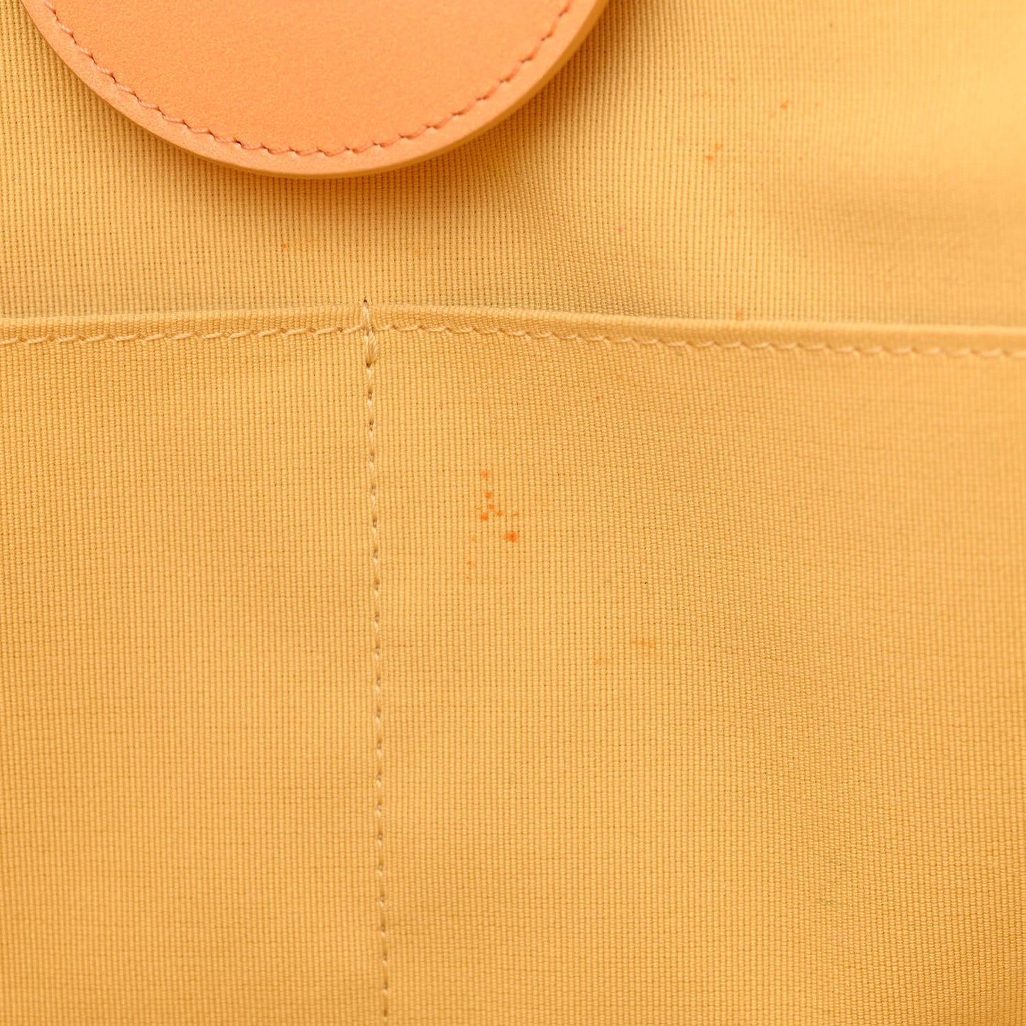 Shaded Calfskin Medium Deauville Tote Orange Coral Pink
