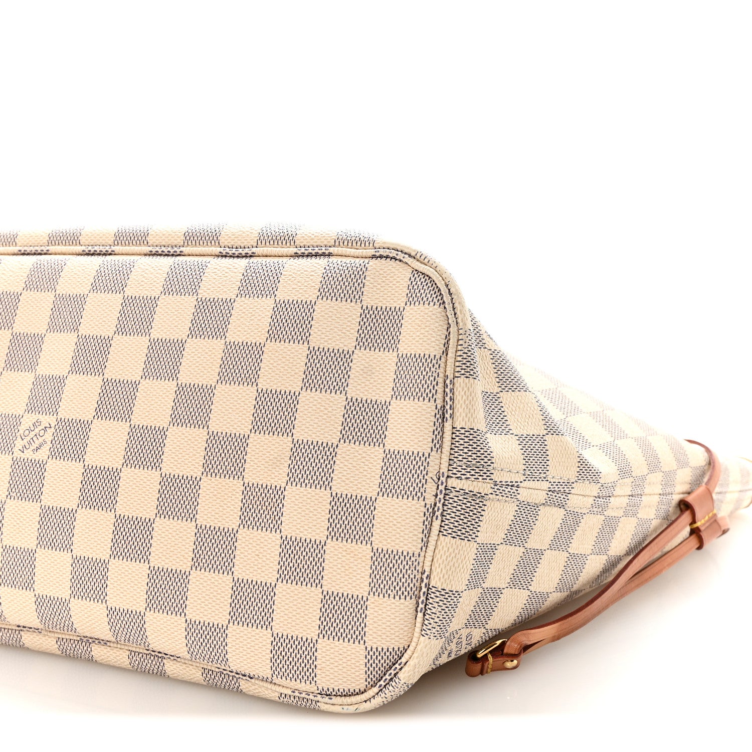 Louis Vuitton Damier Azur Neo Neverfull MM Rose Ballerine 9 of 9
