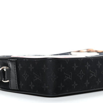 Louis Vuitton Satin Mini Monogram Conte De Fees Pochette Black 7 of 8