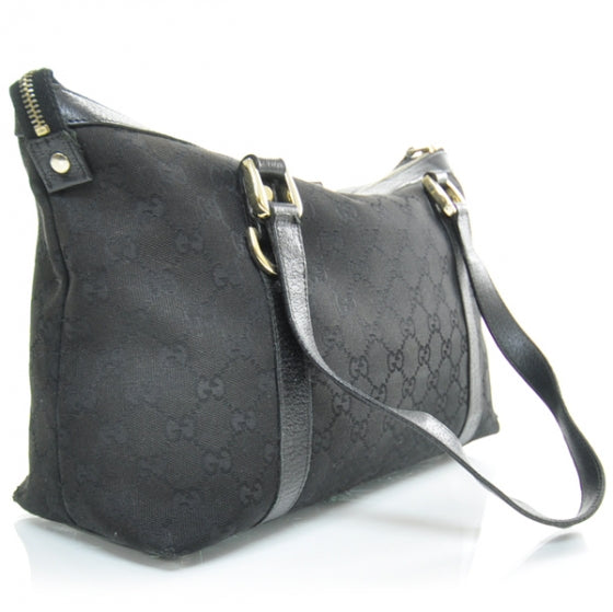 Monogram Abbey Medium Tote Black