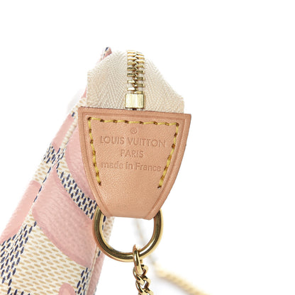 Louis Vuitton Damier Azur Tahitienne Mini Pochette Accessories 6 of 8