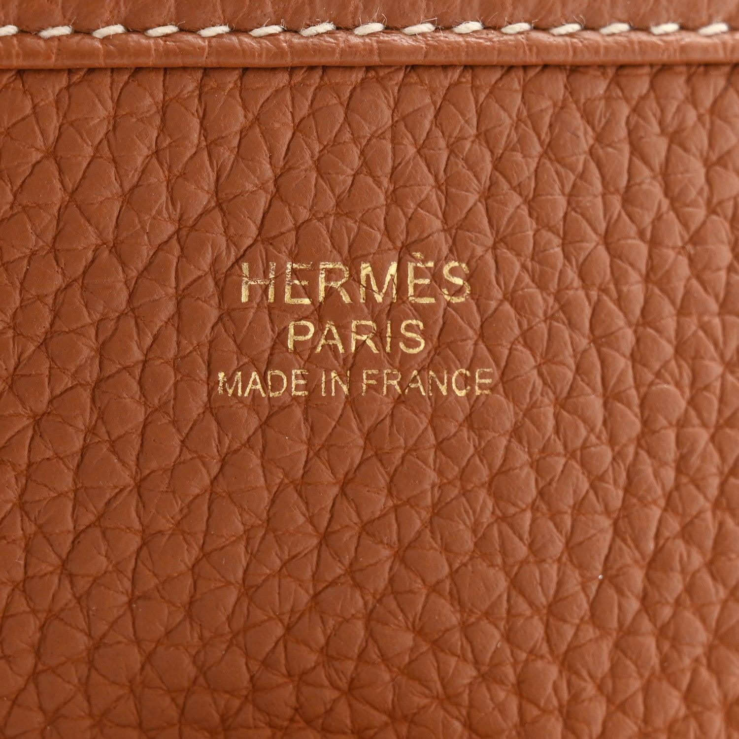 Hermes Taurillon Clemence Evelyne III Gold 6 of 12