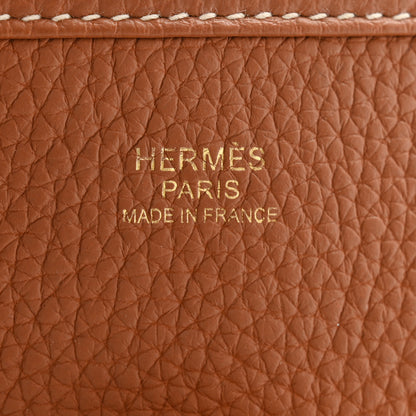Hermes Taurillon Clemence Evelyne III Gold 6 of 12