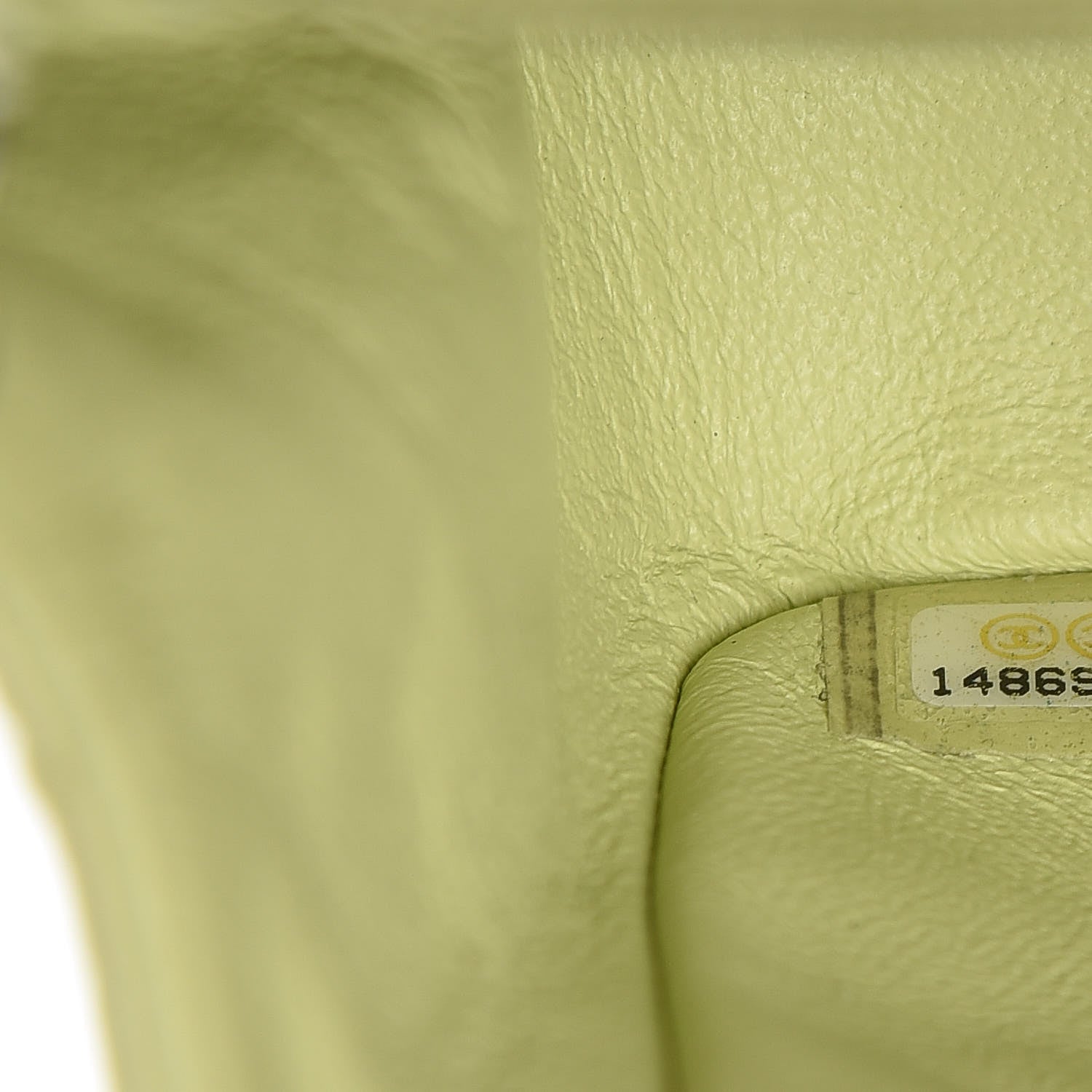 Chanel Lambskin Quilted Mini Square Flap Yellow 7 of 14