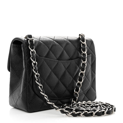 Chanel Caviar Quilted Mini Square Flap Black 3 of 11