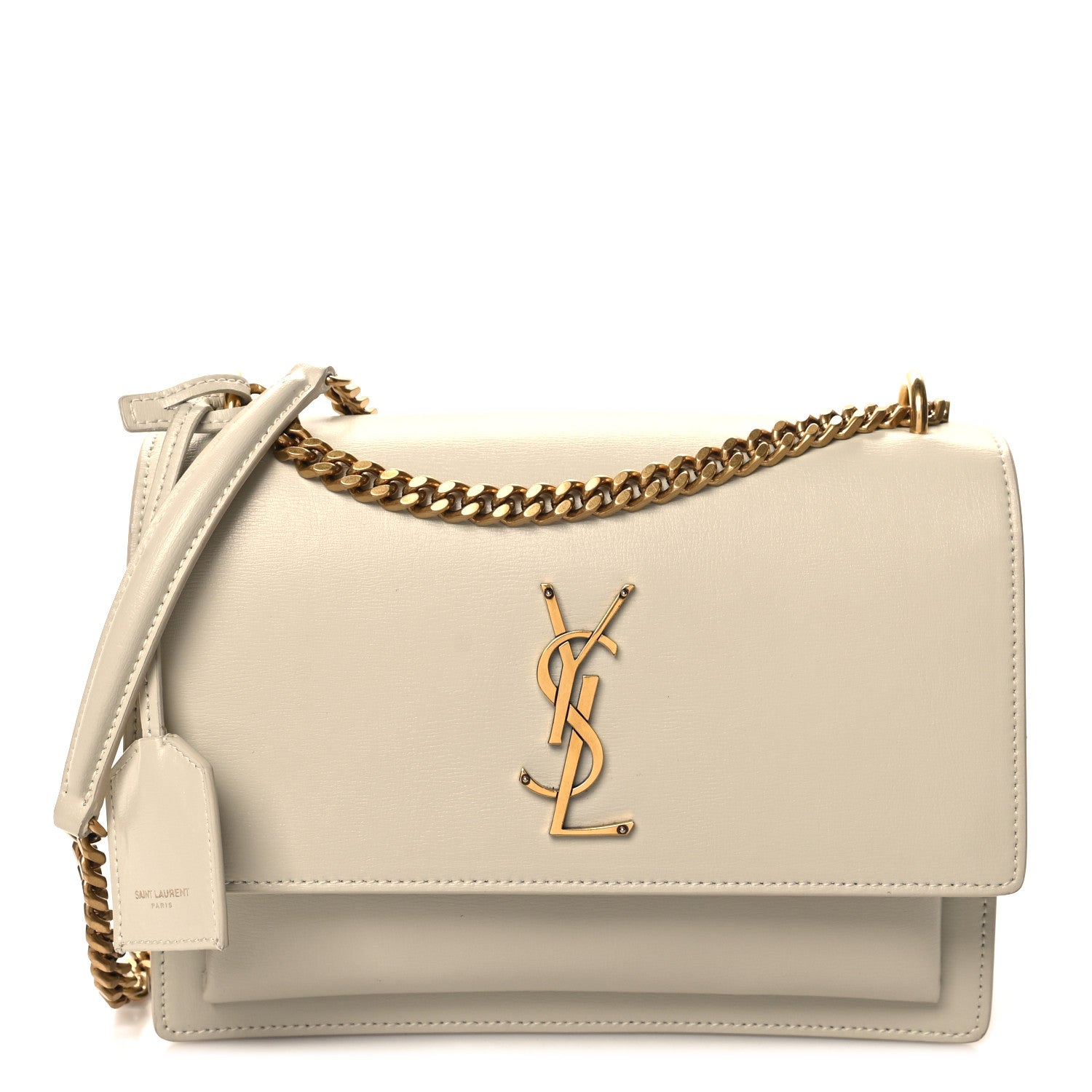 Saint Laurent Calfskin Medium Monogram Sunset Crema Soft 1 of 10