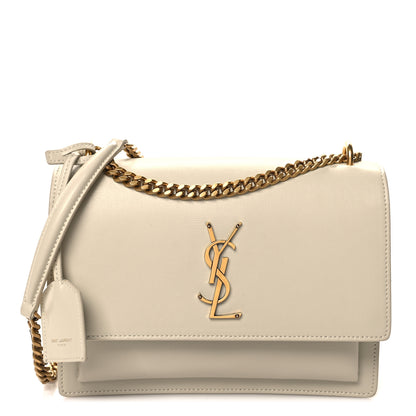 Saint Laurent Calfskin Medium Monogram Sunset Crema Soft 1 of 10