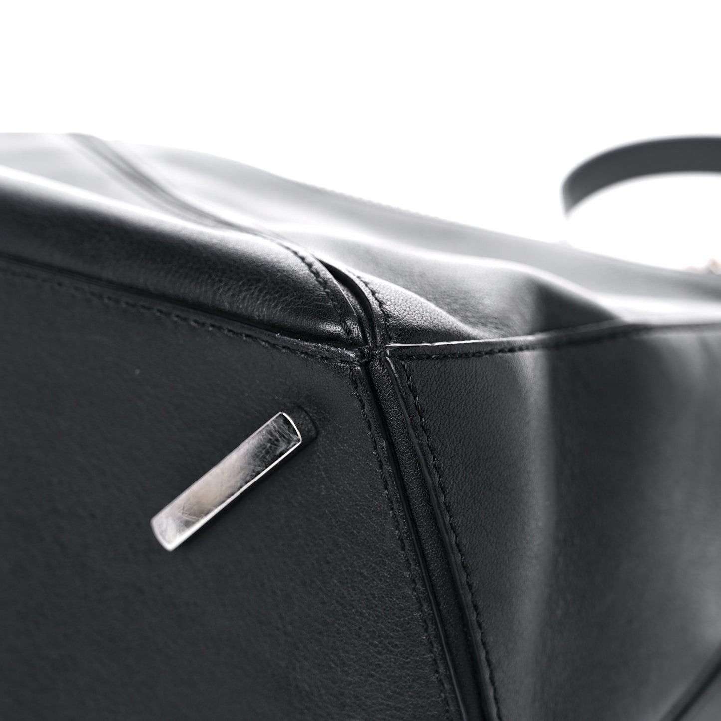 Calfskin Medium Puzzle Bag Black