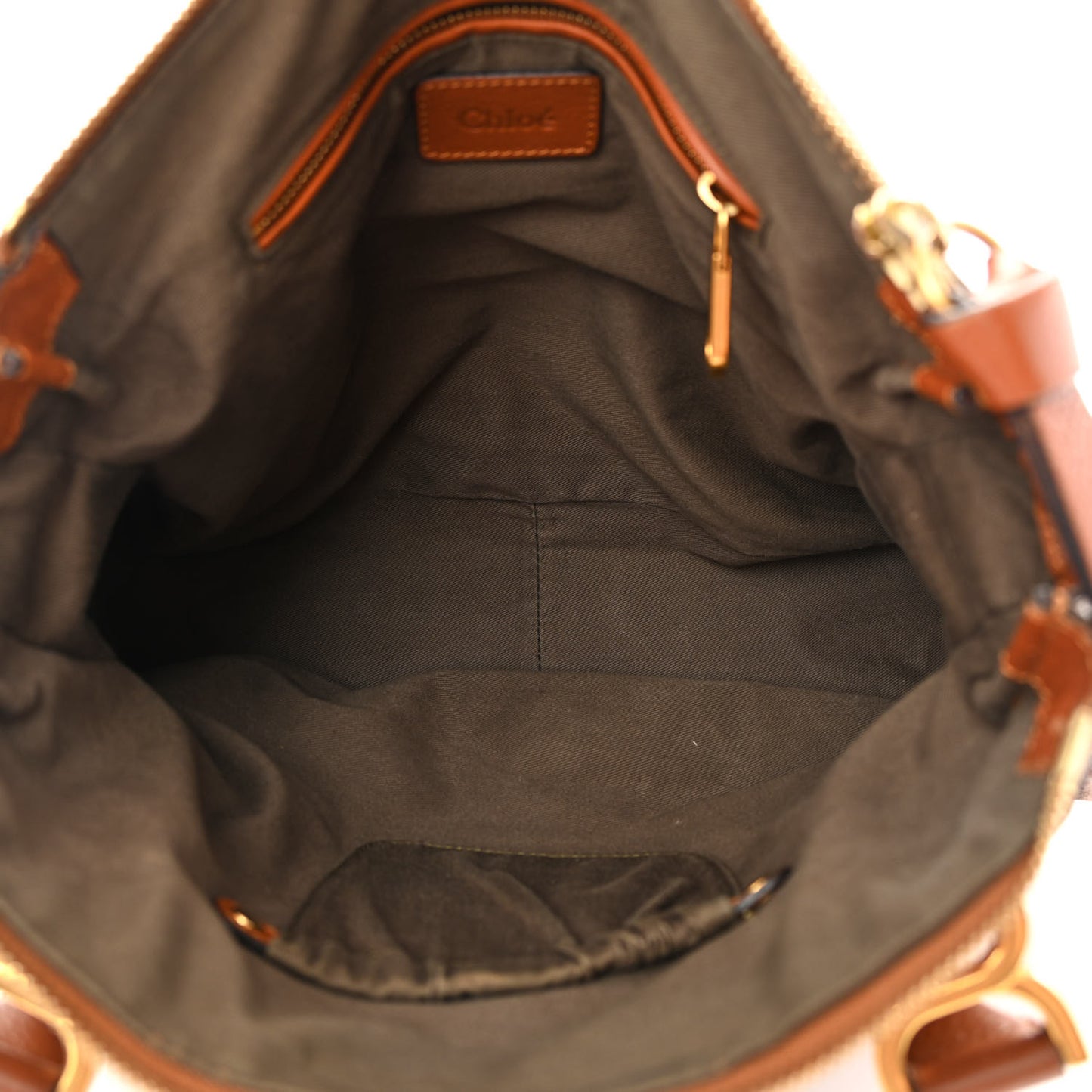 Calfskin Medium Marcie Satchel Tan