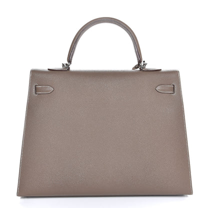 Hermes Epsom Kelly Sellier 35 Etoupe 6 of 39