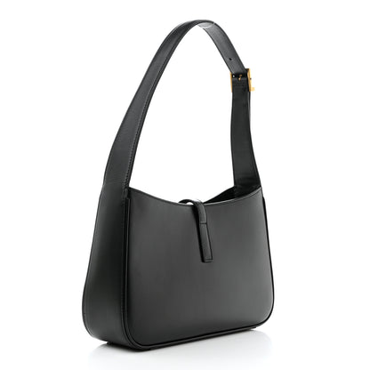 Saint Laurent Smooth Calfskin Le 5 A 7 Hobo Black 3 of 13