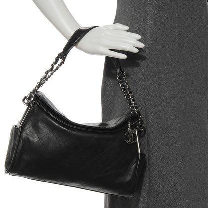 Chanel Lambskin Medium Ultimate Soft Tote Black 2 of 7