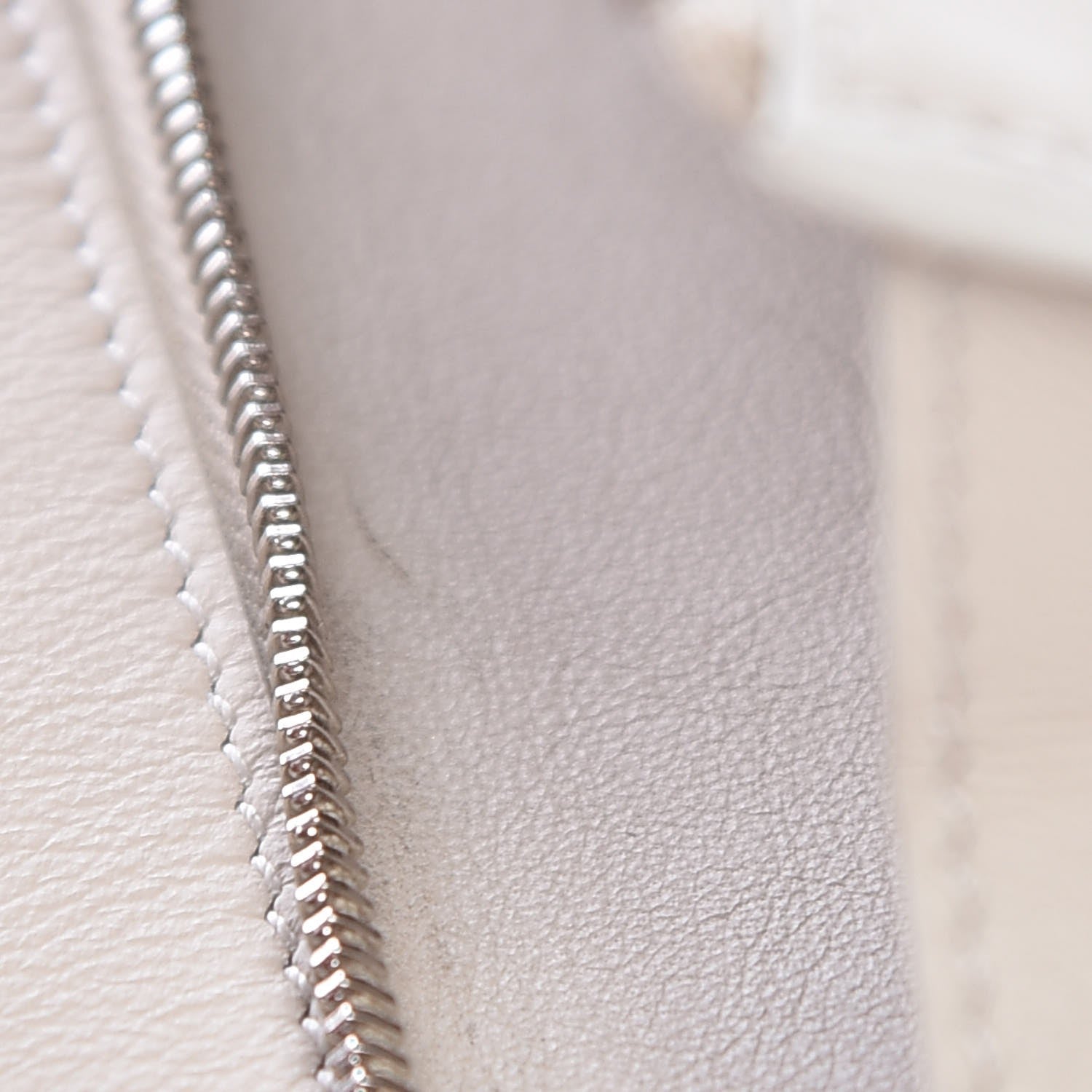 Celine Grained Calfskin Large Multifunction Strap Wallet Black Chalk 7 of 9