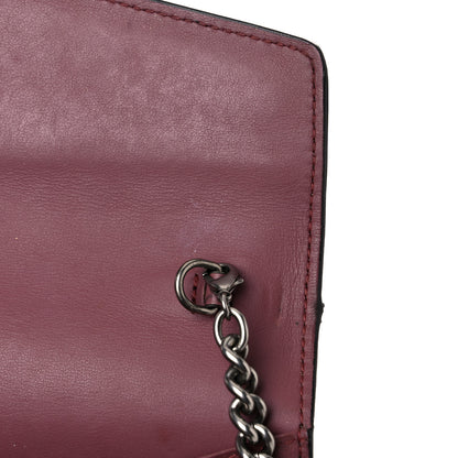 Gucci GG Supreme Monogram Blooms Mini Dionysus Chain Wallet Beige Multicolor Dry Rose 10 of 14