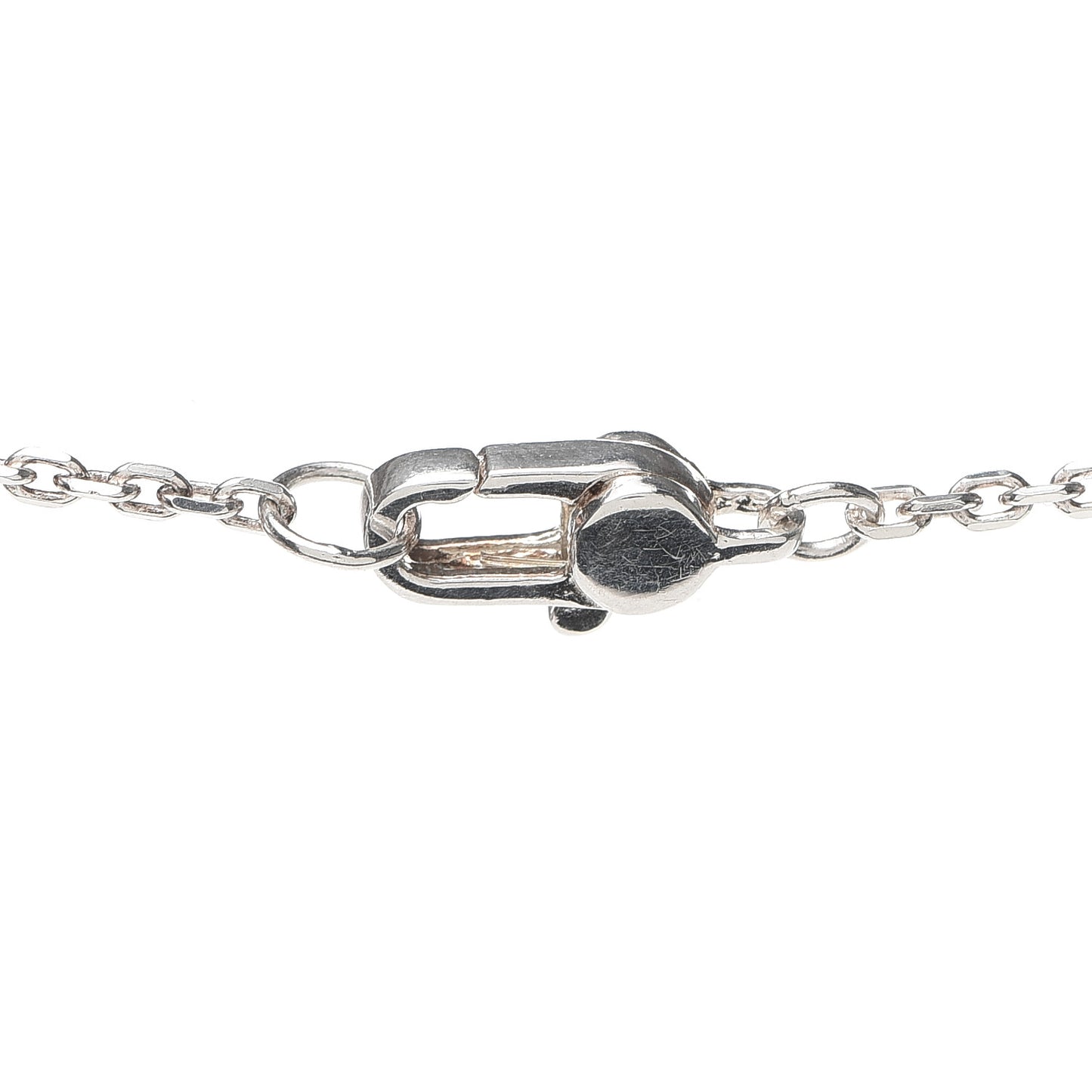 Sterling Silver Charlotte Cutout G Heart Pendant Necklace