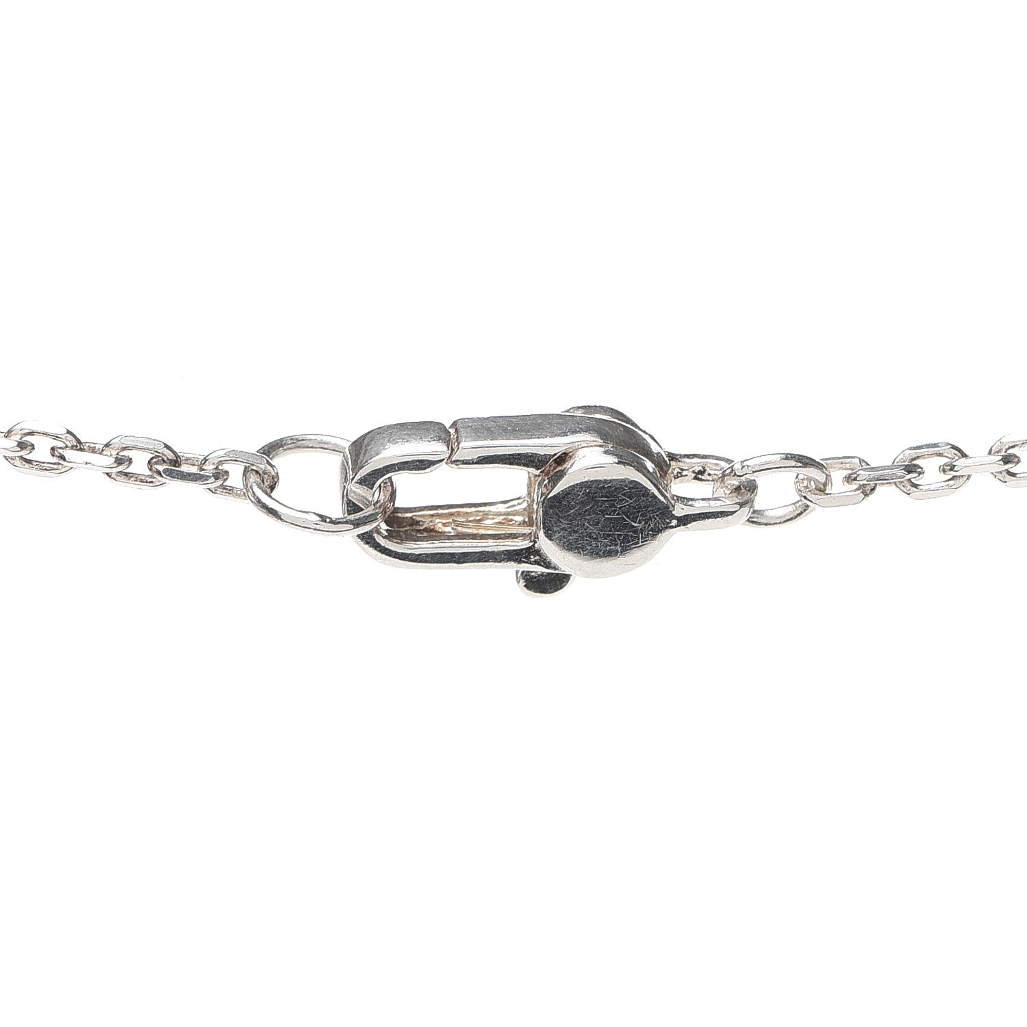 Gucci Sterling Silver Charlotte Cutout G Heart Pendant Necklace 4 of 6