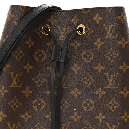 Louis Vuitton Monogram Neonoe MM Black 7 of 12