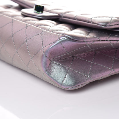 Chanel Iridescent Lambskin Quilted 2.55 Reissue 225 Flap Light Purple 9 of 11