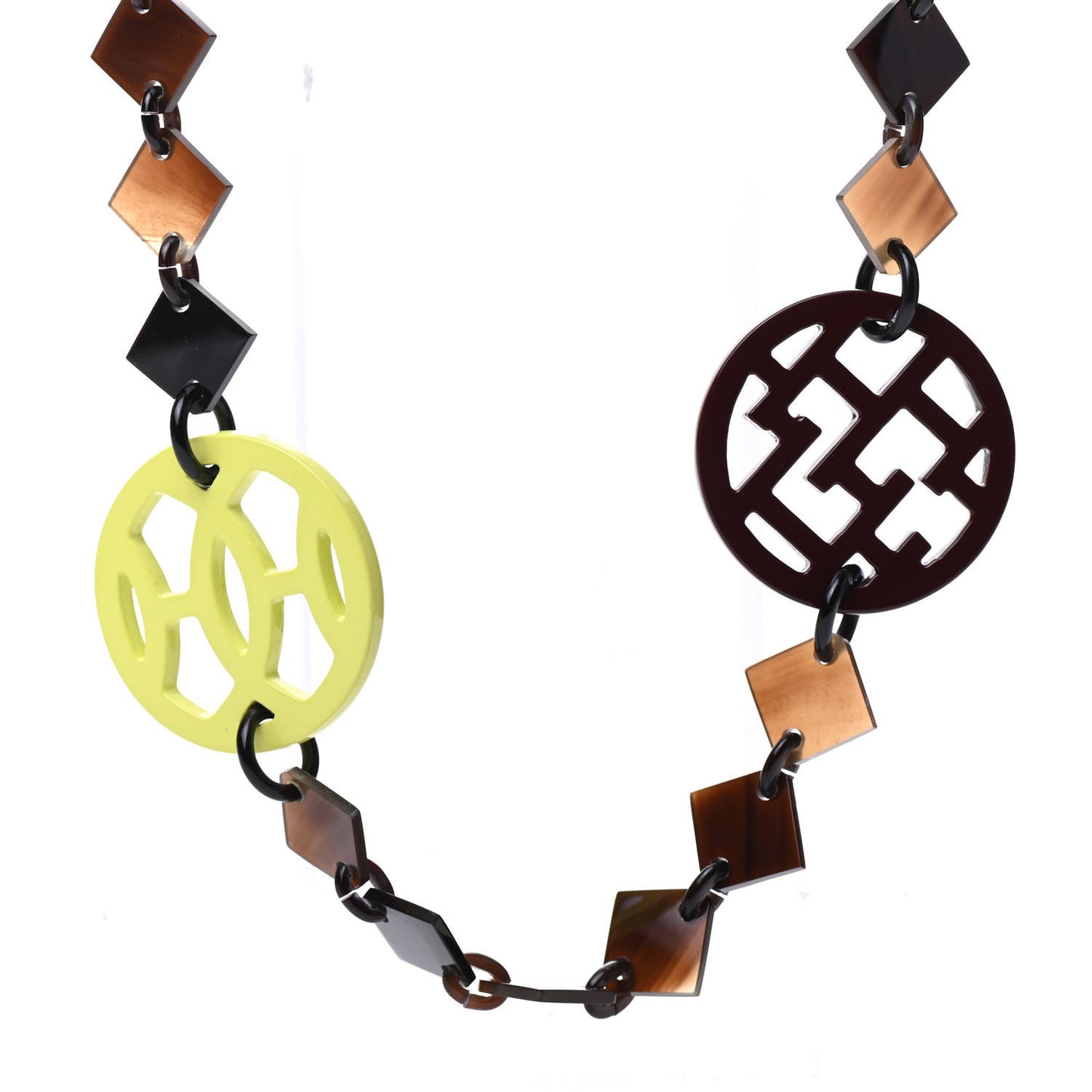 Buffalo Horn Lacquer Deva Necklace