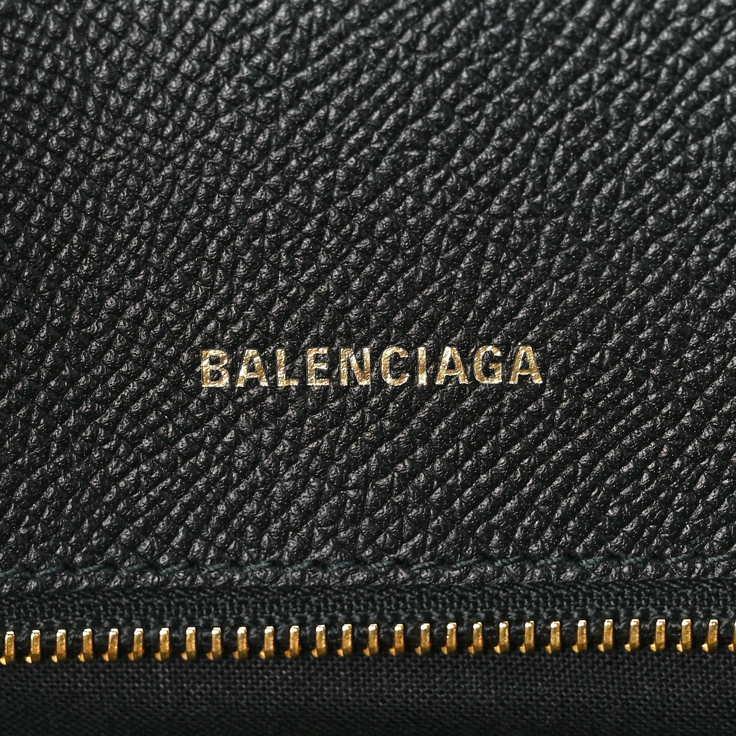Balenciaga Signature Grained Calfskin Logo S Ville Top Handle Bag Black 6 of 12