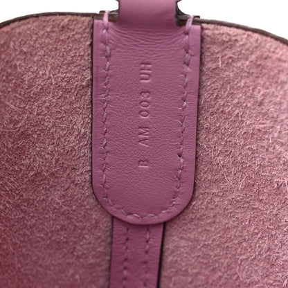 Hermes Taurillon Clemence Swift In-The-Loop 18 Bag Mauve Sylvestre 7 of 11