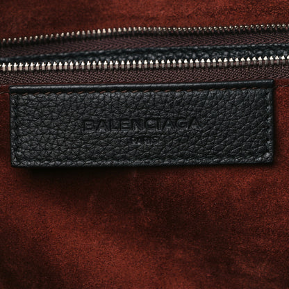 Balenciaga Veau Grana Medium Tool Satchel Black 6 of 13