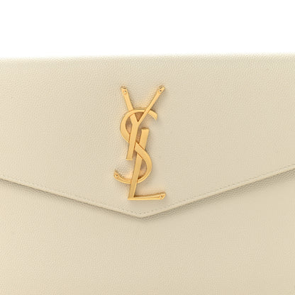 Saint Laurent Grain De Poudre Uptown Pouch Crema Soft 8 of 12