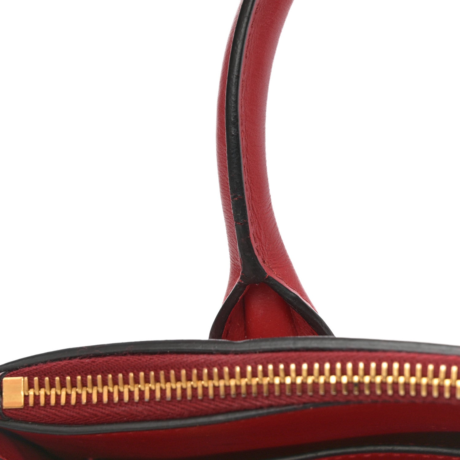 Prada Saffiano City Calfskin Small Paradigme Bag Red 14 of 17