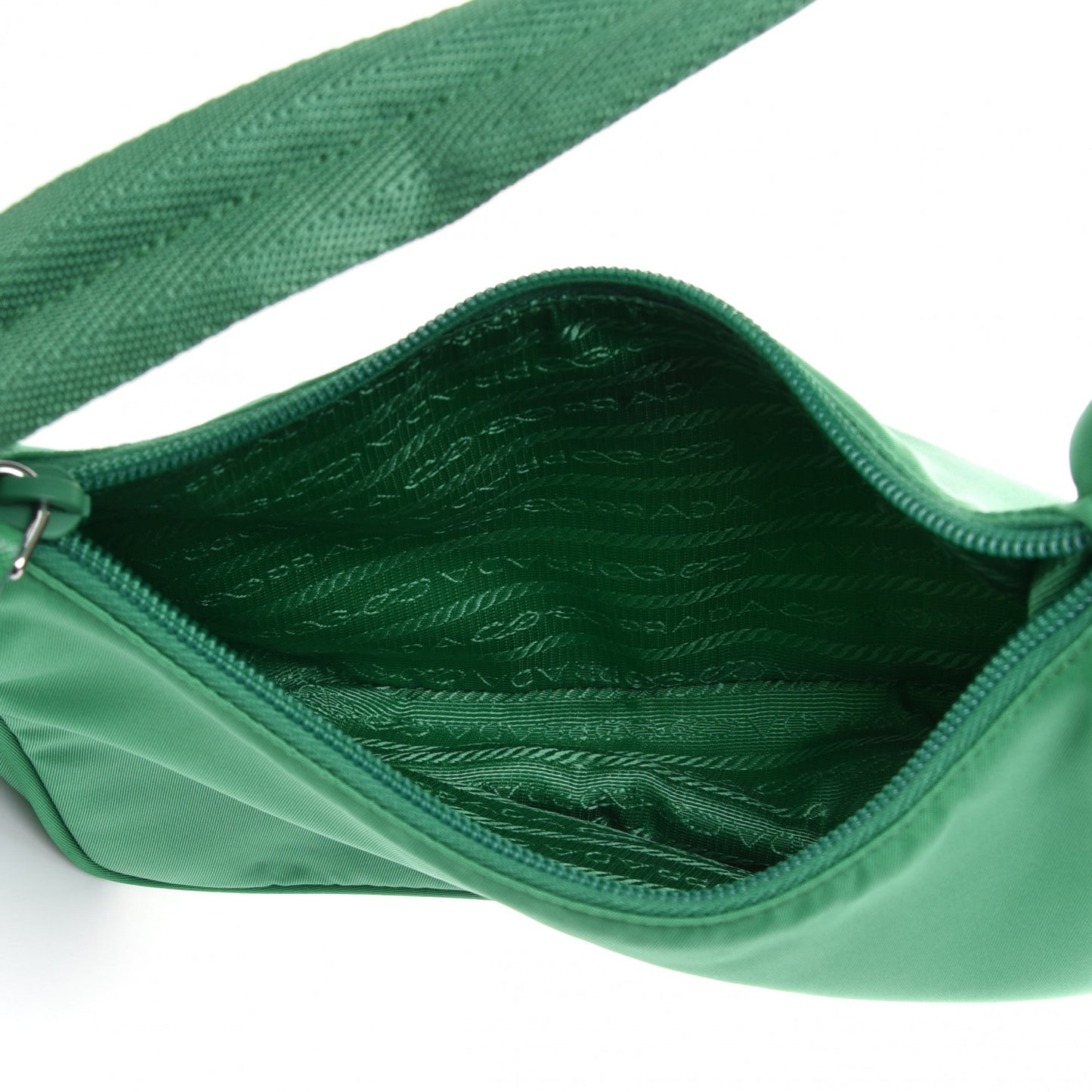 Tessuto Nylon Mini Re-Edition 2000 Bag Menta