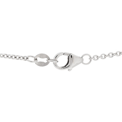 Mikimoto 18K White Gold Diamond Akoya Cultured Pearl 8mm Morning Dew Pendant Necklace 4 of 5