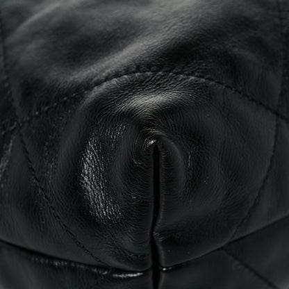 Chanel Shiny Calfskin Quilted Small Chanel 22 Black 9 of 12