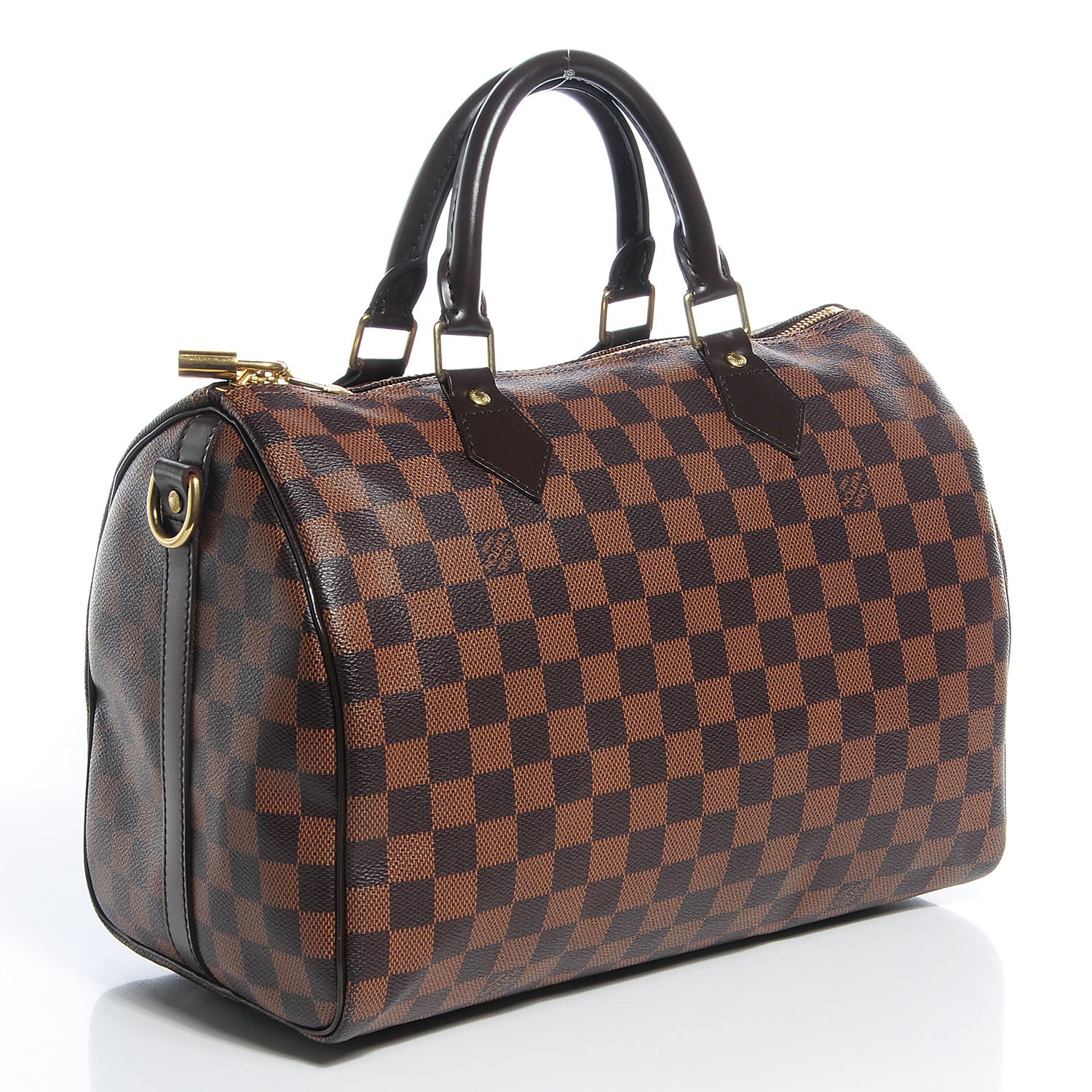 Louis Vuitton Damier Ebene Speedy Bandouliere 30 3 of 9